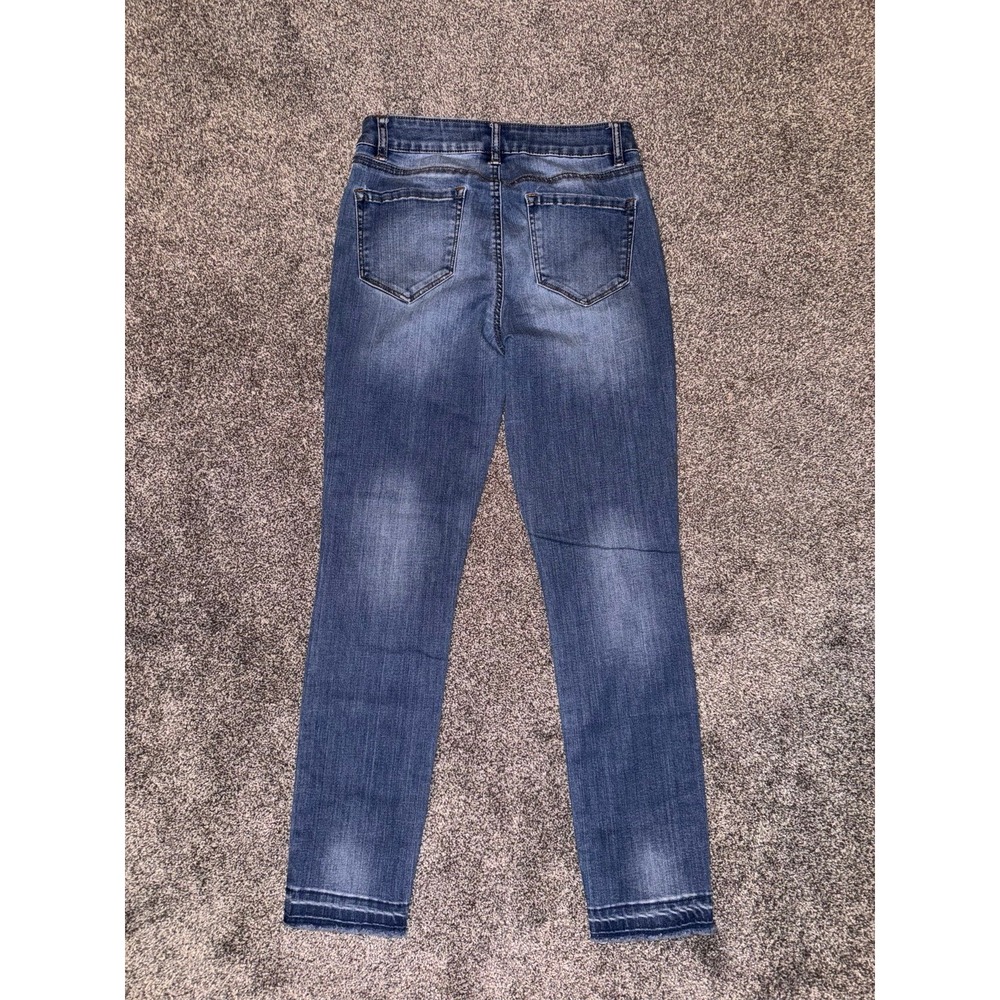 Refuge Women's Dark Blue Skinny Jeans Size 6 - Picture 7 of 7